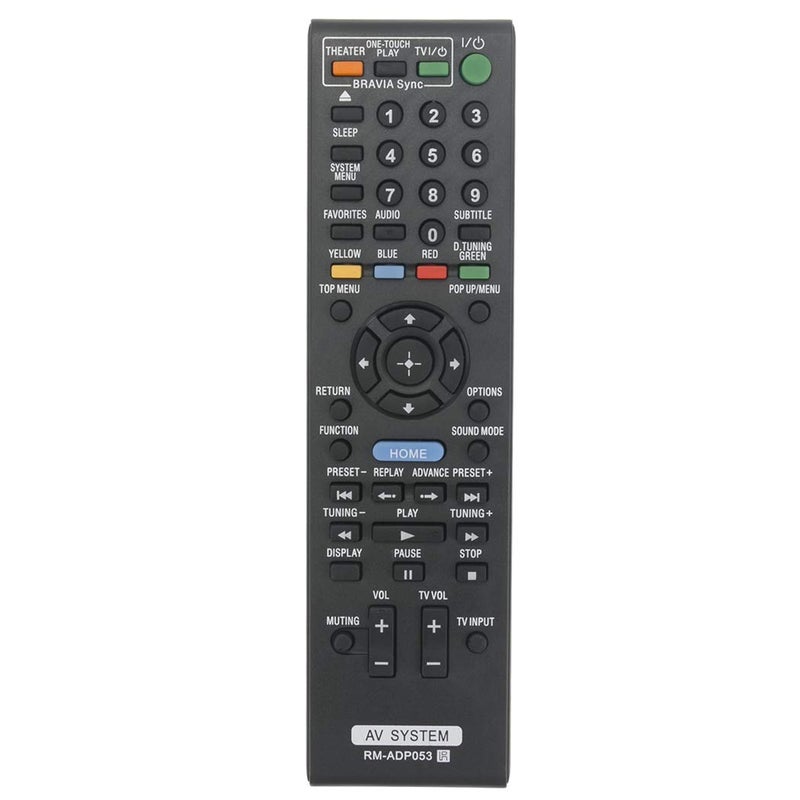 ZdalaMit RM-ADP053 بديل لجهاز التحكم عن بعد مناسب لسوني بلو راي DVD BDV-E870 BDV-E570 BDV-E470 BDV-E370 BDV-T57 BDV-T37 BDV-E770W HBD-E770W BDV-T77 BDVE870 BDVE570 BDVE470 BDVE370 BDVT57 BDVT37 BDVE770W HBDE770W - Image 1